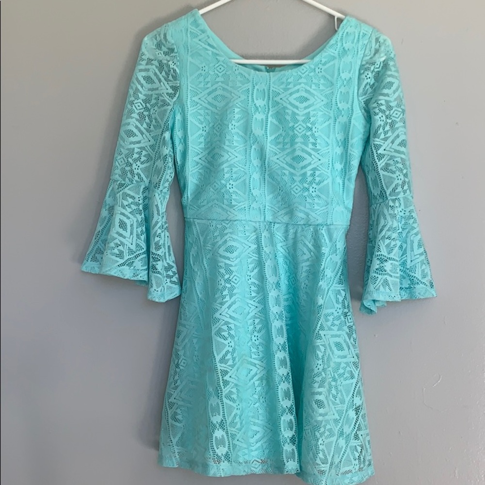 Turquoise Dress